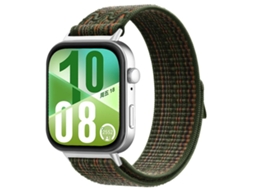 Bracelete para Huawei Gt 6 Pro XIAOMOYU aço inoxidável milanês magnético com botão de pressão prata titânio
