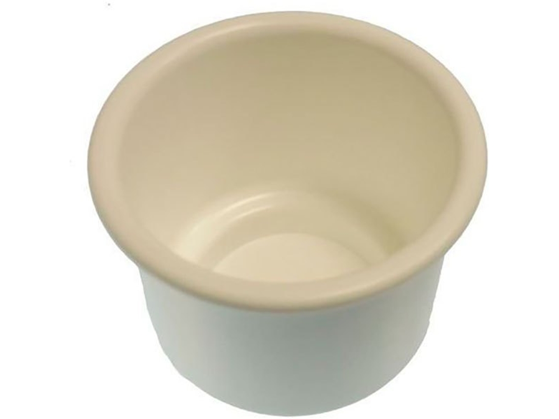 Suporte para Copos de Montagem Embutida Branco 100 Mmgoldenship