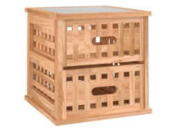 Bedside Cabinet, Bedside Cabinets Vidaxl Marrom Madeira (n/a)