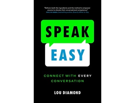Livro Speak Easy de Lou Diamond (Inglês)