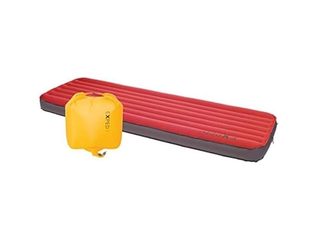 Colchão Isolante Exped Megamat Lite 12 Vermelho 12 Cm De Espessura Isolamento Até 4°c
