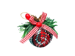Laxiscreed Bola De Natal De Espuma Com Vestuário Para Decoração De Árvore, 5cm