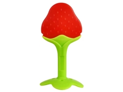 Modelagem De Morango, Material De Silicone Macio, Anel De Molho De Bebê