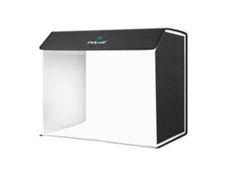Tenda Puluz Sem Sombra 60 X 40cm Para Fotografia Com Sistema De Iluminação Led