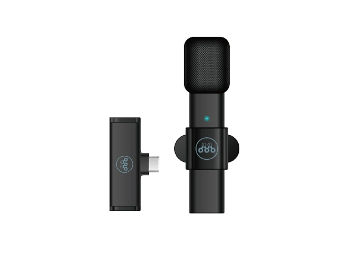 Microfone Sem Fio (gravação Externa, Conexão Bt)