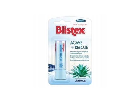 Bálsamo labial revitalizante de agave Blistex, batom de hidratação ultra-hidratante, 3,7 g Rada