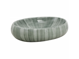 Countertop Basin, Countertop Basins Vidaxl Verde Cerâmica (59 X 40 X 15 Cm)