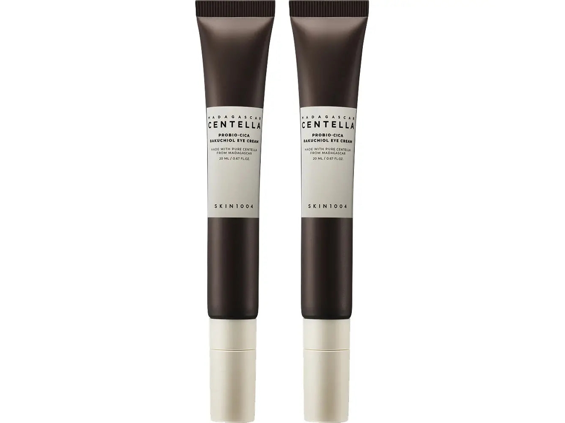 Creme Para Olhos Anti-envelhecimento Skin1004 Madagascar Centella Probio-cica Bakuchiol, 20 Ml, Pacote Com 2 Unidades.
