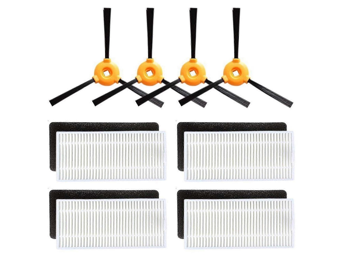Replacement Filter And Side Brush Accessory Kit For Deebot N79 Robotic