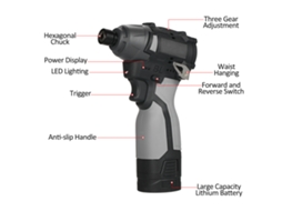 Parafusadeira Elétrica Sem Fio 16.8v 140nm