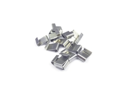 Clips De Vidro Para Estufa De Aço Inoxidável Tipo W/z Jardim 25/50/100pcs