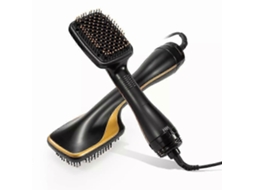 Secador De Cabelo Multifuncional, 2 Em 1: Escova Secadora E Escova Alisadora.