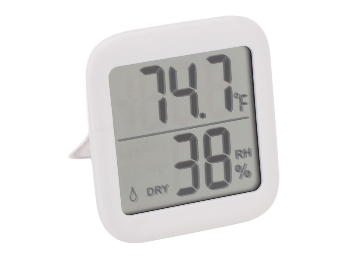 Termômetro E Higrômetro Digital Confiável Para Medir Temperatura E Umidade Internas.