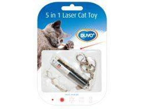 Ponteiro Laser 5 Posições para Gatos 13x2.5x1.5 cm Duvo+