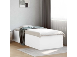 Vidaxl Estrado De Cama Branco 80 X 200 Cm Derivados De Madeira