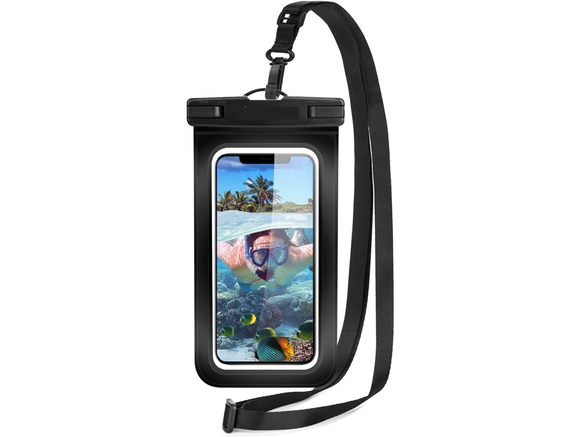 Elysve Capa De Telemóvel Impermeável Subaquática Impermeável Pacote Com 2 7 Polegadas Vedada Dupla Capa De Telemóvel Impermeável Para Iphone 13 Pro