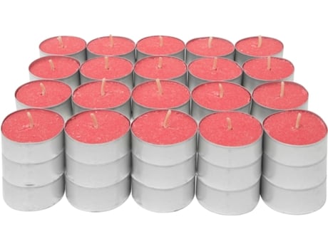 Velas Perfumadas para Chá Vela para Aquecedor de Chá Tealight Duração de 4 5 Horas Cheiro de Frutas Do Bosque COM-FORT HOUSE