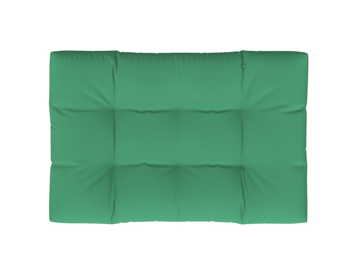 Pallet Cushion, Pallet Cushions Vidaxl Verde Tecido (120 X 80 X 12 Cm)