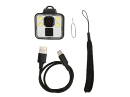 Câmera Mini 3em1 1080p Visão Noturna Ip65