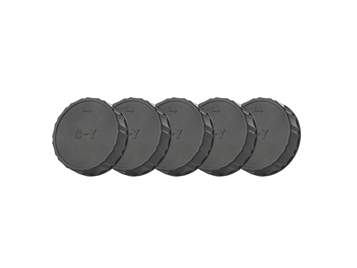 5pcs Plastic Rear Cap Protective Cover Fits For Contax For Yasica C Y Mount Slr Camera Lens LAXISCREED