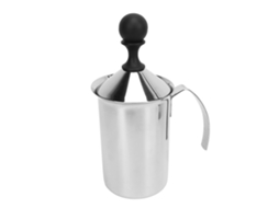 Batedor de Leite Manual Inox Versátil para Café