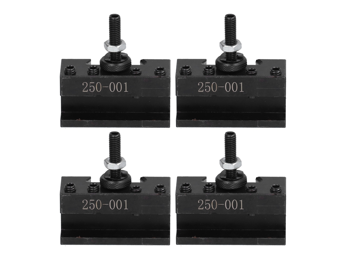 Suporte De Porta-ferramentas 4pçs Aço Rápido Para Usinagem Cnc Turinng Facing Boring 250-001