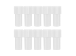 KOFIHETY Conector Adaptador De Tubo Ejetor De Sucção De Saliva Dental, Forte A Fraco, 10 Unidades