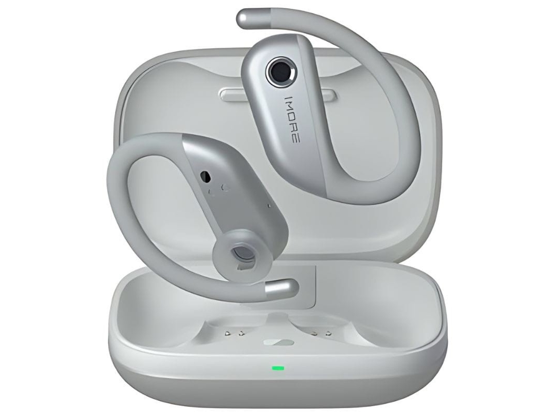 Earbuds Fit Open 1MORE Bluetooth Prateado
