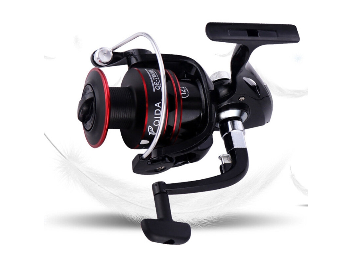 7000 Carretel Pesca 2000/3000/5000/7000 Transmissão 52:1 Alta Velocidade 5+1 Esferas Metálico Carpa Colher