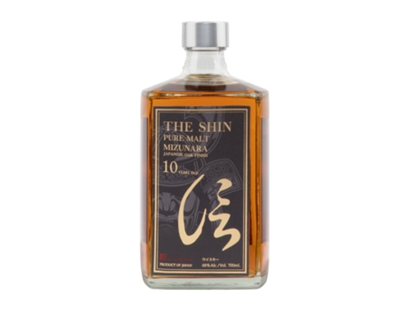 Whisky Single Malt SHINOBU The Shin Mizunara Pure 10 Anos (0.7 L - 1 Unidade)