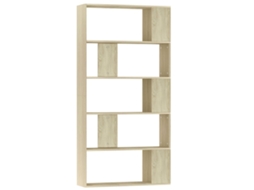 Book Cabinet, Book Cabinets Vidaxl Marrom Madeira Processada (n/a)