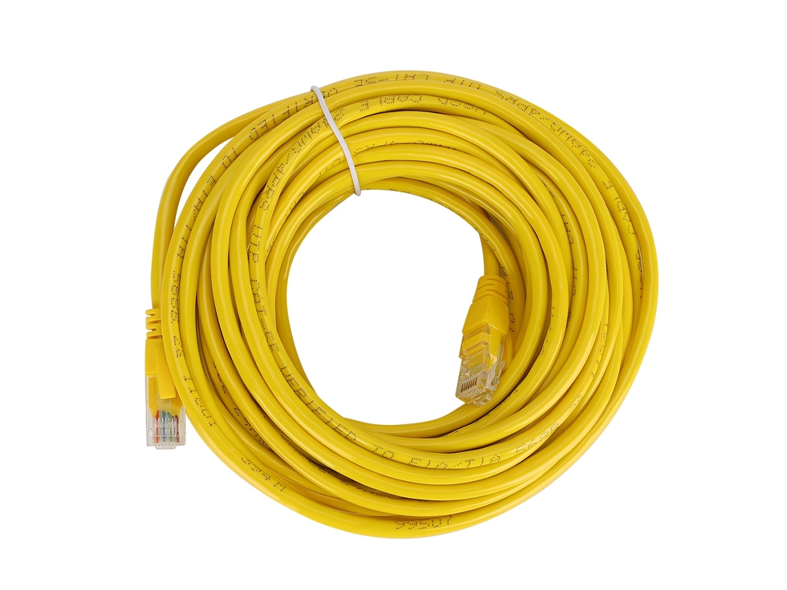 Cabo Ethernet Gigabit LAXISCREED Amarelo 10m