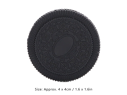 Mali moeda Hápica de Metal para Alivio de Estresse Slider Fingertip Clicker Brinquedo Tdah Preto
