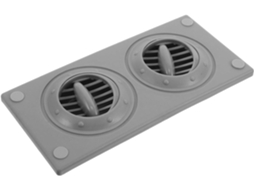 Grelha De Saída De Ar Condicionado De Plástico 7,8 X 3