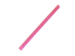 Régua Triangular De Plástico 15 Cm, Material Escolar Para Estudantes,