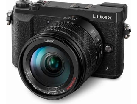 Máquina Fotográfica PANASONIC DMC-GX80 + LUMIX G Vario 14-140mm (Micro 4/3)