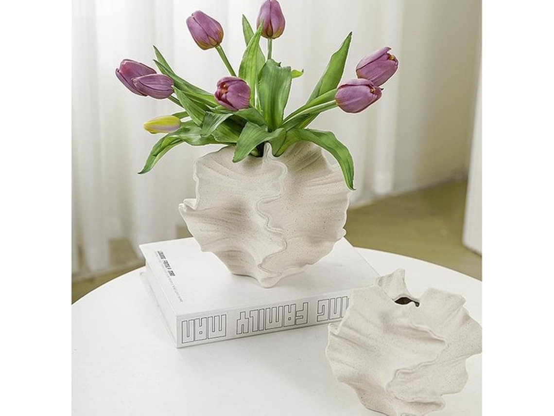 Vasilhas Cerâmicas - Conjunto De 2 - Moderno Escandinavo - Estilo Boho - Decoração Vaso Florista
