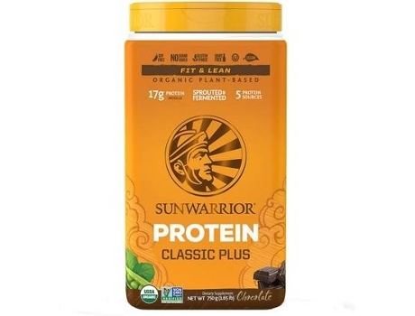 Suplemento Alimentar SUNWARRIOR Classic Plus Chocolate (750 g de pó)