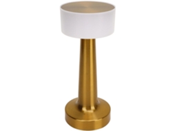Luminária De Mesa Portátil Dioche, Recarregável Via Usb, Com Interruptor Sensível Ao Toque, 3 Cores De Luz, Design Retrô