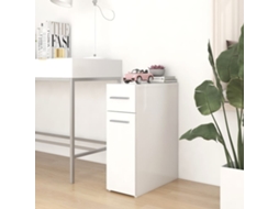 Vidaxl Armário Boticário 20x45,5x60 Cm Derivados De Madeira Branco