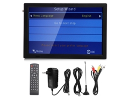 Tv Digital Para Carro Com 1080p E Sintonizador Atsc
