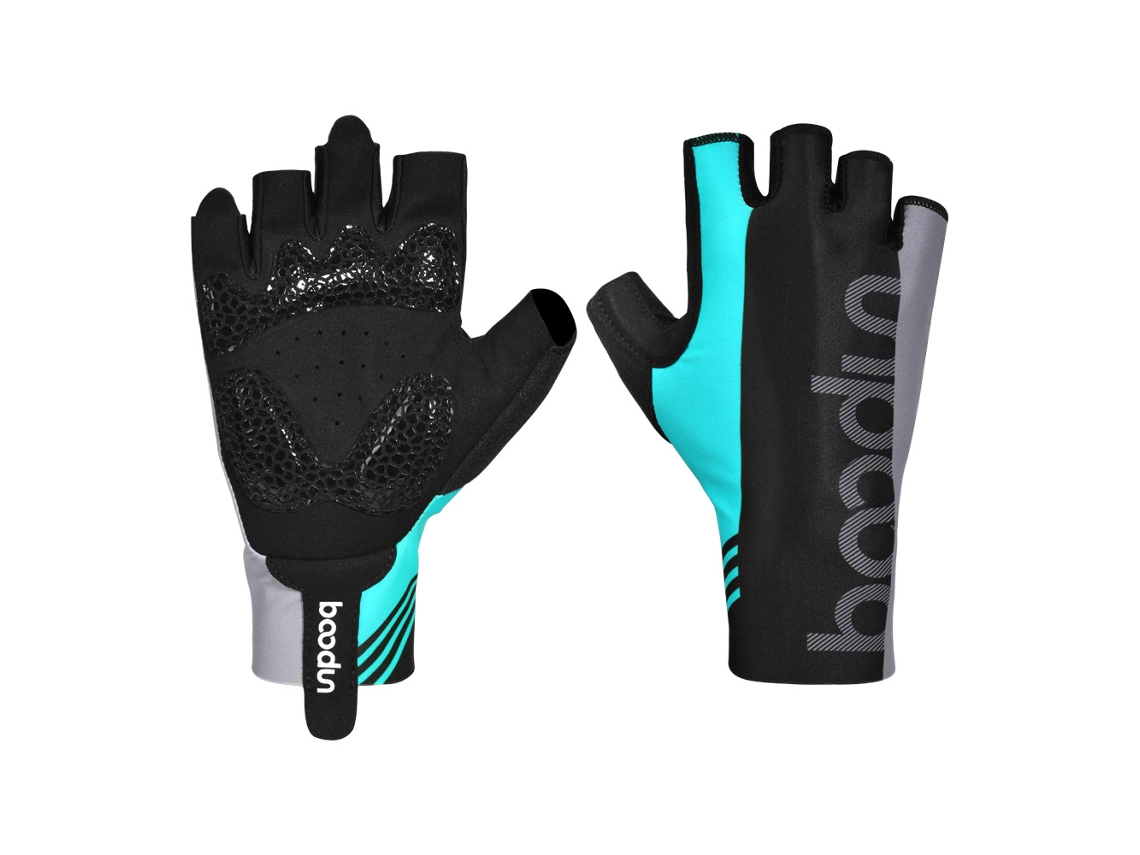 Luvas de Ciclismo de Estrada com Meio Dedo MDUG (azul Xl)