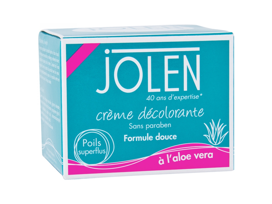 Creme Descolorante Fórmula Suave Com Aloe Vera 30 Ml Ativador 7 G JOLEN