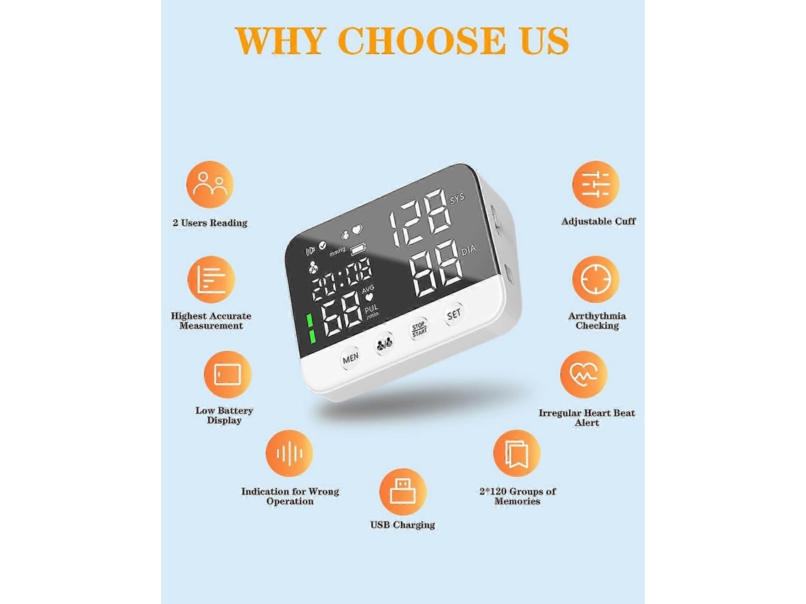 Tensiómetro Portátil, Preciso Y Fácil De Usar Para El Hogar. Olysi Shop