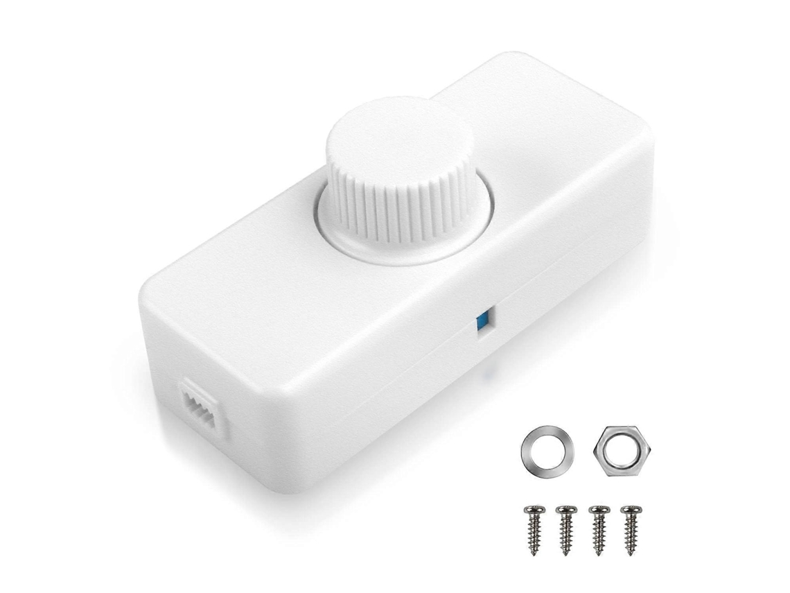 Regulador de Luz Led 3w 100w Interruptor Rotatorio 220 240v Botón Inteligente para Lámparas Led Regulables
