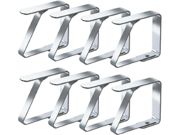 Clipes Para Toalha De Mesa, Pacote Com 8, Aço Inoxidável, Suporte Para Toalha De Mesa _szxm Aquaforge (pacote Com 8 De 4 Cm)