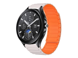 Pulseira De Silicone Magnética Em Formato De I De 22 Mm