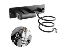 Suporte para Secador de Cabelo, Conjunto de Prateleiras para Pendurar Secador de Cabelo na Parede Youa TAISHENGDA