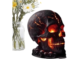 Abajur De Esqueleto, Luminária De Mesa, Decoração De Halloween, Decoração Gótica Para Festas De Fim Gokoco