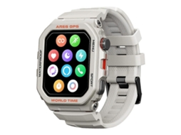 Ares GPS 1,75 polegadas Bluetooth Call Smart Watch GPS Posicionamento Monitoramento de saúde Relógio esportivo Branco Ly Ebike